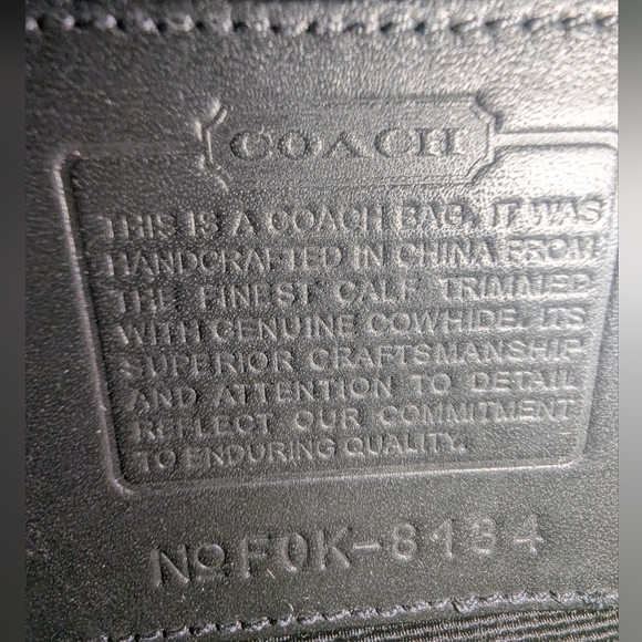 Coach 8134 Vintage y2k (brown+black) - Picture 5 of 11